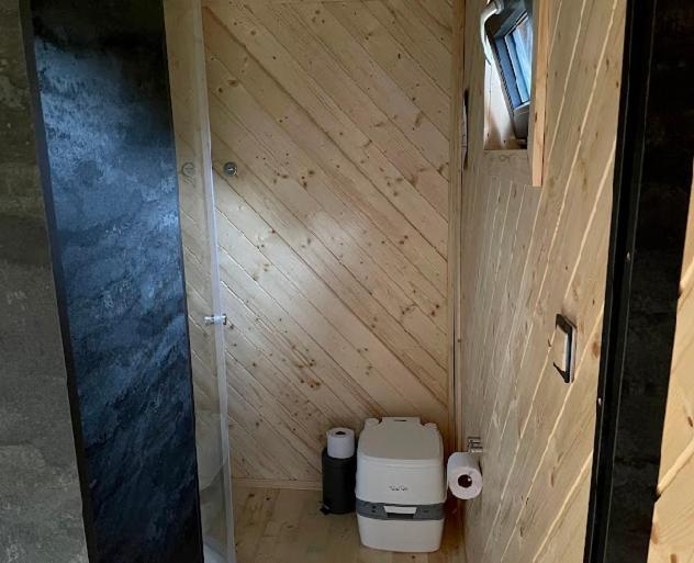 Obytny Kontejner Cabin Stars Zator Bagian luar foto